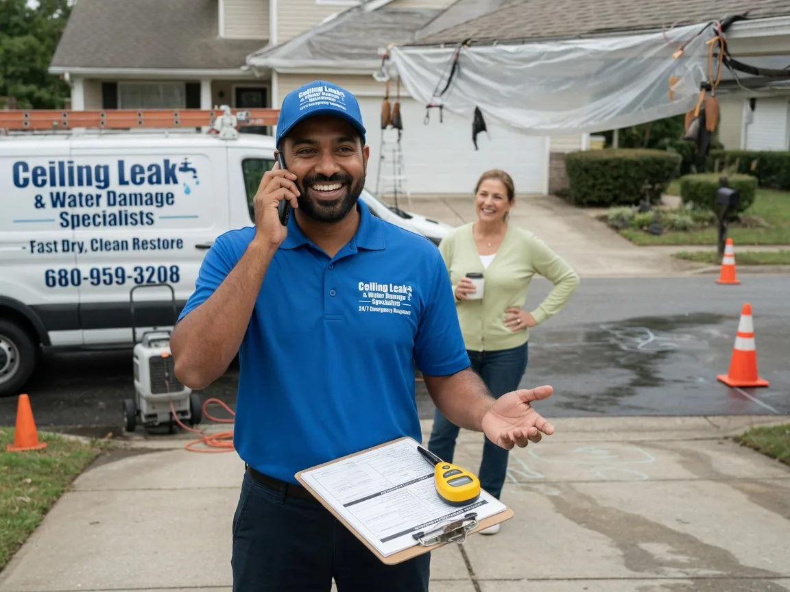 Ceiling Leak Cleanup Leasburg, MO FAQs